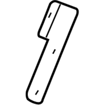 GM 22831714 Rear Seat Air Bag Bracket, Passenger Side GM 22831714 Rear Seat Air Bag Bracket, Passenger Side