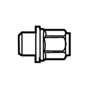 Chevy 9598708 Wheel Nut