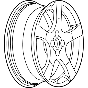 Chevy Cobalt Spare Wheel - 9595090