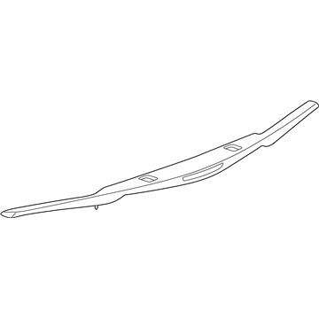 GM 84417894 Spoiler, Rear