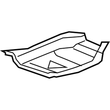 Saturn Sky Floor Pan - 15878244