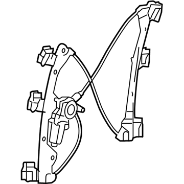 Pontiac Grand Prix Window Regulator - 15934640