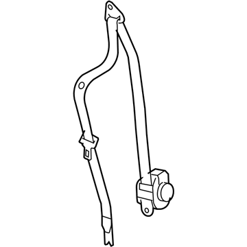 Saturn Aura Seat Belt - 19178039