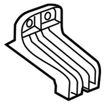 GM 22926511 Lower Bracket, Driver Side