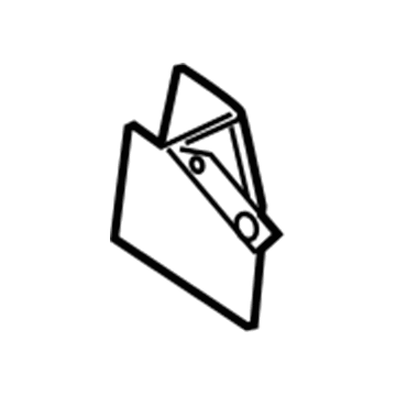 Pontiac 25766326 Lower Deflector