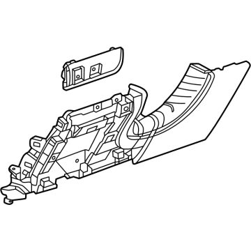 Cadillac 42838165 Knee Bolster