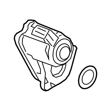 GM 13542859 Parking Brake Actuator, Rear