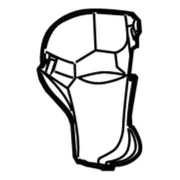 Pontiac GTO Fender Splash Shield - 92161489