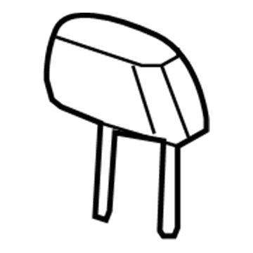 Saturn 25872311 Headrest