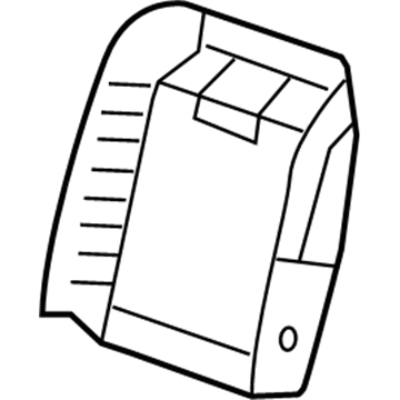 Saturn 15800781 Seat Back Panel