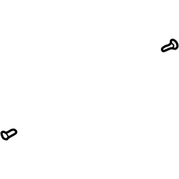 Pontiac 12476531 Recliner Bolt