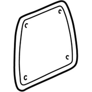 Pontiac 88895006 Seat Back Panel