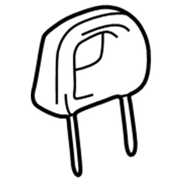 Pontiac 88894970 Headrest