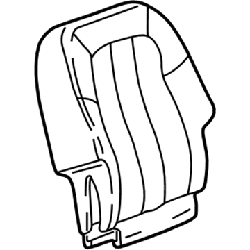 Pontiac 88895004 Seat Back Cover