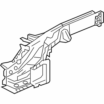 GM 42398040 Rail Assembly, Rear Driver Side