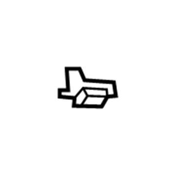 GM 11611451 Windshield Pillar Trim Retainer