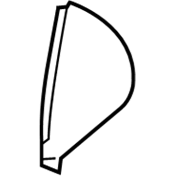 GM 15293162 Side Cover, Driver Side GM 15293162 Side Cover, Driver Side