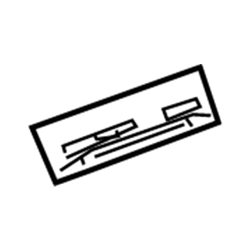 Buick 19116173 Center Bezel