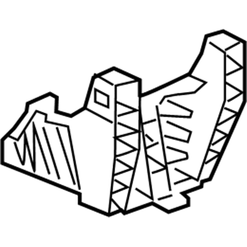 Chevy 13495990 Rear Bracket