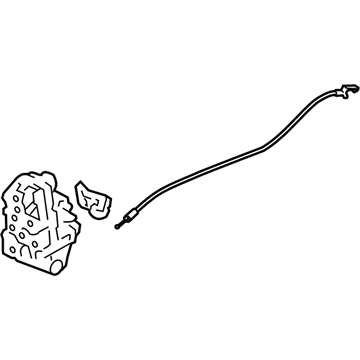 Pontiac Solstice Door Lock - 20826656