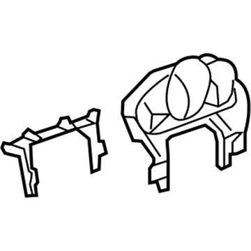 GM 25943705 Cluster Bezel, Black