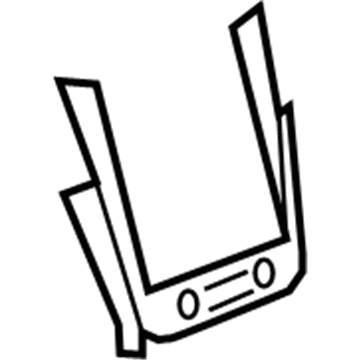 Chevy 20989771 Center Bezel