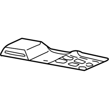 2001 Chevy Astro Exhaust Heat Shield - 15027095