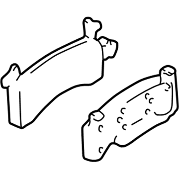 Chevy Astro Brake Pad - 18028662