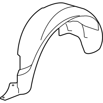 Saturn 25797157 Wheelhouse Liner