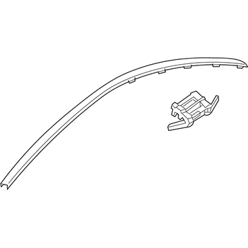 Pontiac 92093576 Roof Molding