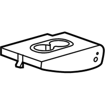 GM 20774056 Armrest, Rear Center GM 20774056 Armrest, Rear Center