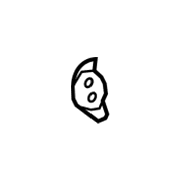 GM 19150696 Armrest Bracket, Rear Center