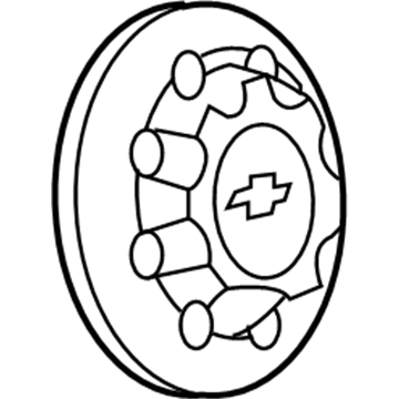 Chevy Silverado 2500 HD Wheel Cover - 9597163