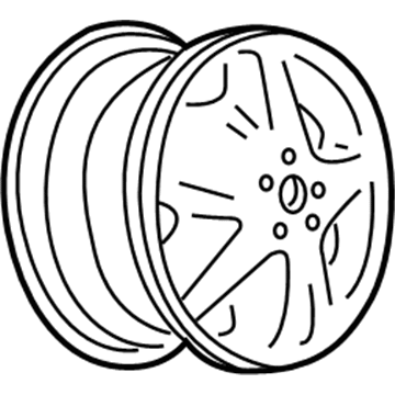 Chevy Cavalier Spare Wheel - 12365476