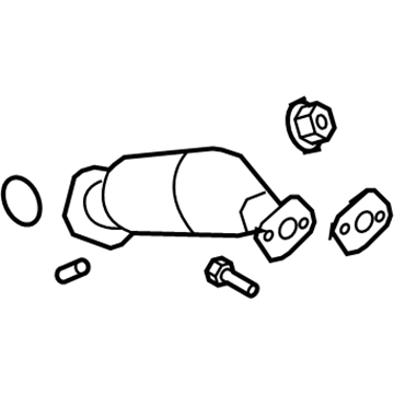 Saturn 19419591 Converter & Pipe