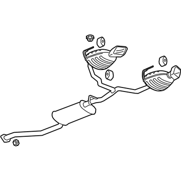 Saturn Muffler - 25888799