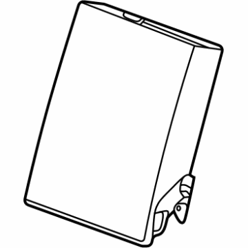 GM 42732550 Armrest, Black, Rear Center GM 42732550 Armrest, Black, Rear Center