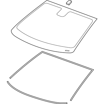 GM 84515101 Windshield