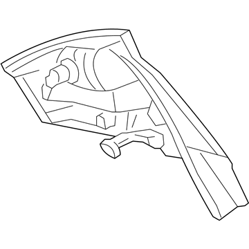 Saturn Ion Tail Light - 22723025