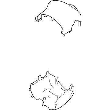 Cadillac XLR Steering Column Cover - 19168110