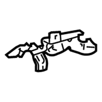 GM 92141655 Heater Core Bracket