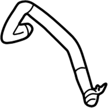 2004 Cadillac CTS Cooling Hose - 25740125