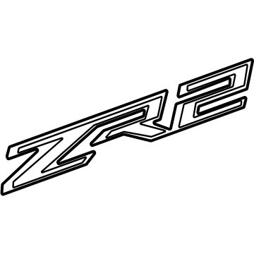 GM 84518865 Nameplate