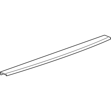 GM 84777541 Upper Molding, Rear GM 84777541 Upper Molding, Rear
