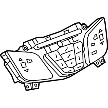 Buick LaCrosse Blower Control Switches - 90802489