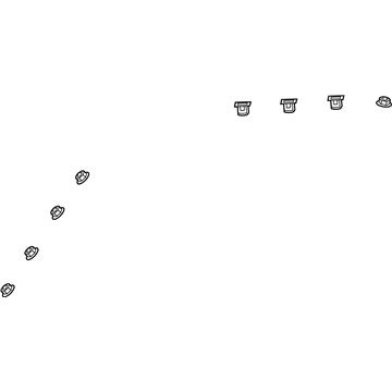 Saturn 11588511 Drip Molding Nut