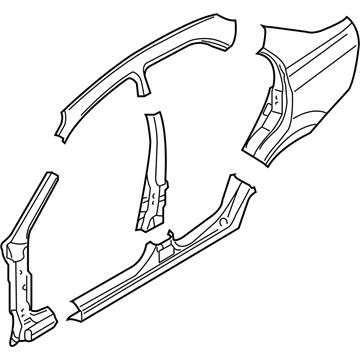 GM 96957679 Uniside Panel