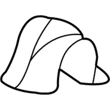 Chevy Volt Sway Bar Bracket - 13281780