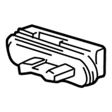 GM 12477728 Slider, Passenger Side