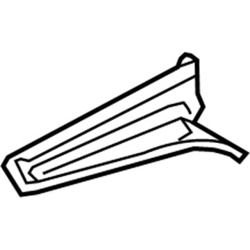 Cadillac 23180215 Tail Lamp Panel